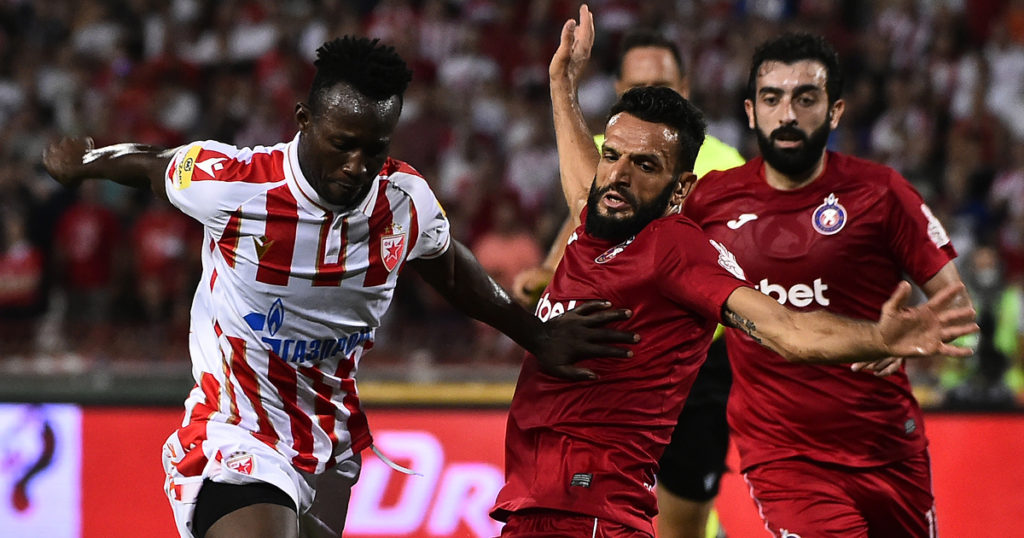 Osman Bukari nets Hat Trick for Red Star Belgrade