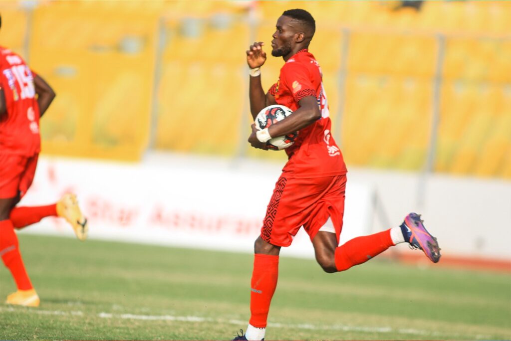 Kotoko’s George Mfegue close to joining Ismaily SC