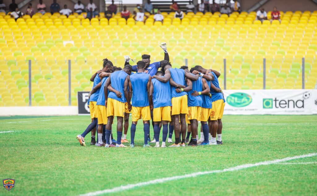 Hearts of Oak beat Mighty Jets in friendly game