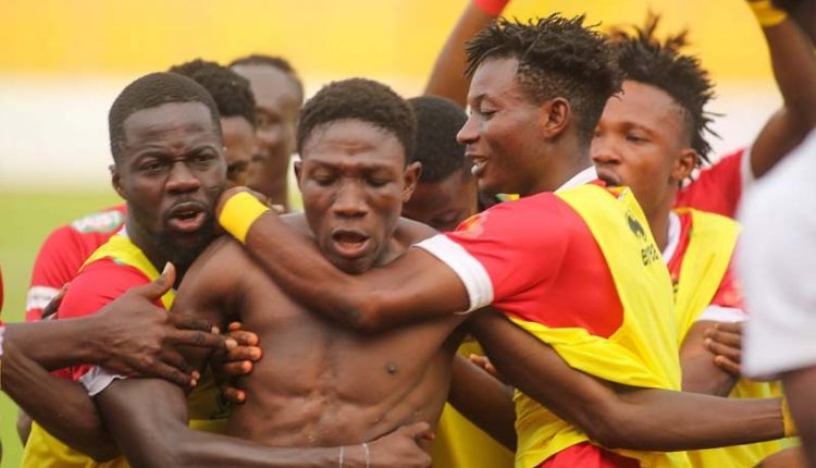 Asante Kotoko come from behind to beat Samartex