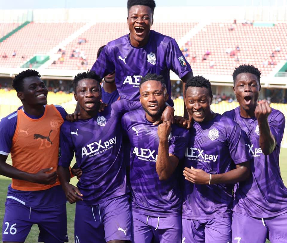 Accra Lions defeat Bechem at Nana Fosu Gyaebour Park to go top of GPL