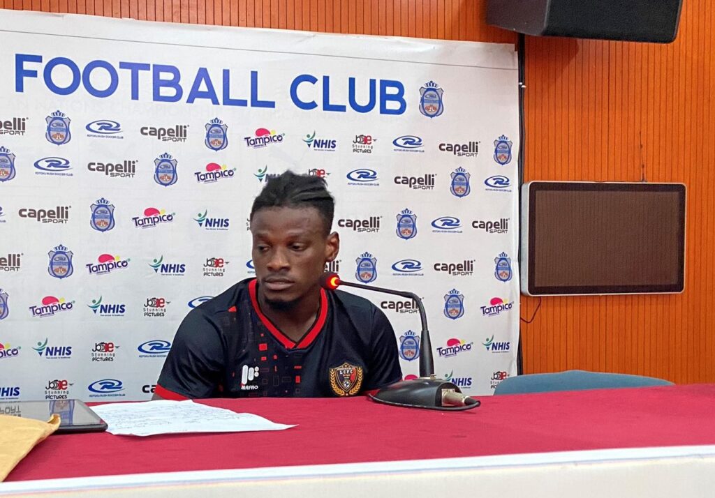 Alex Aso delighted to be on scoresheet for Legon Cities against Kotoku Royals