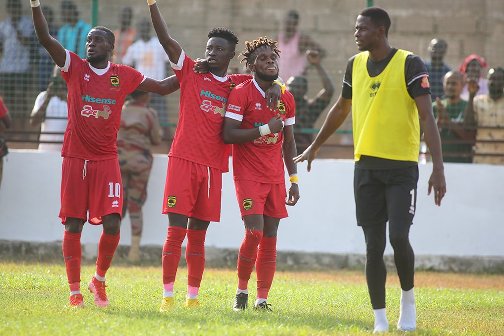 Watch Highlights: Drama as Bibiani Goldstars hold Asante Kotoko at home