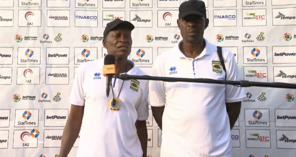 Seydou Zerbo disappointed with officiating as kotoko draws with Gold Stars in Bibiani