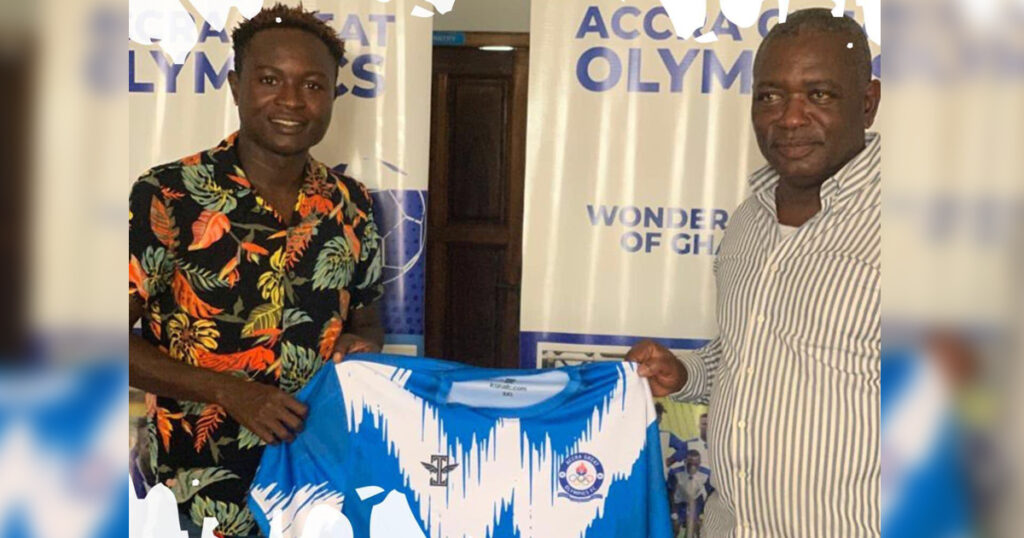 Great Olympics sign former Kotoko defender Christopher Nettey