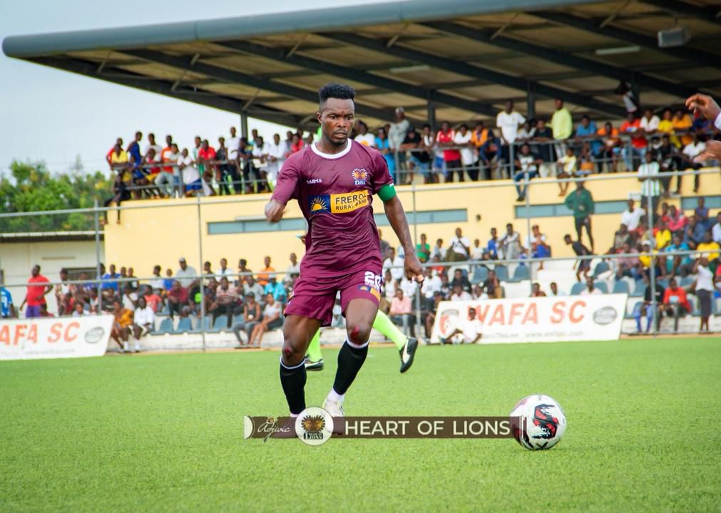 “We were determined to win” Sakabutu Dickson on Hearts of Lions victory over Berekum Chelsea