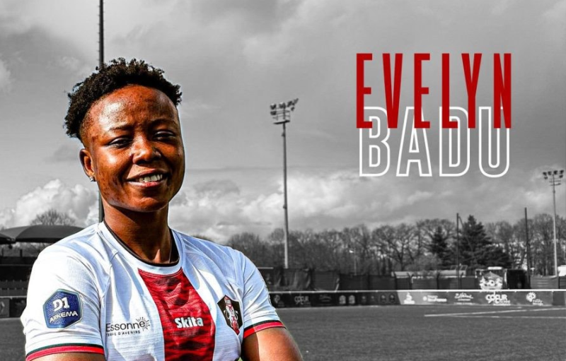 Evelyn Badu has joins French club, FC Fleury 91 Feminines.