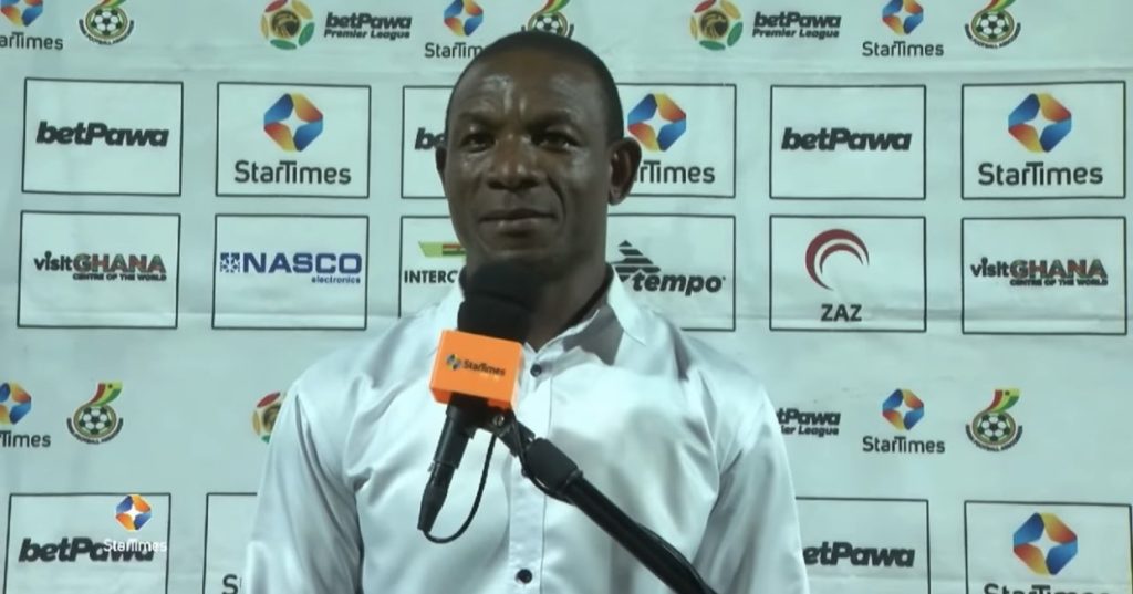 Bofoakwa Tano coach John Eduafo happy with draw against Hearts of Oak