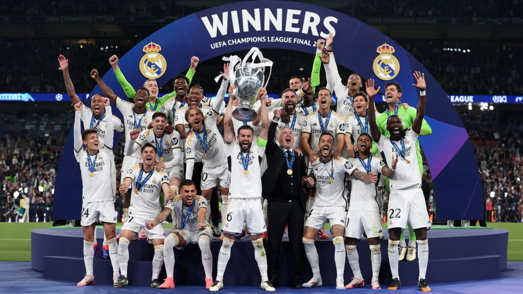 UCL : Real Madrid topple Dortmund to win 15th Champions League