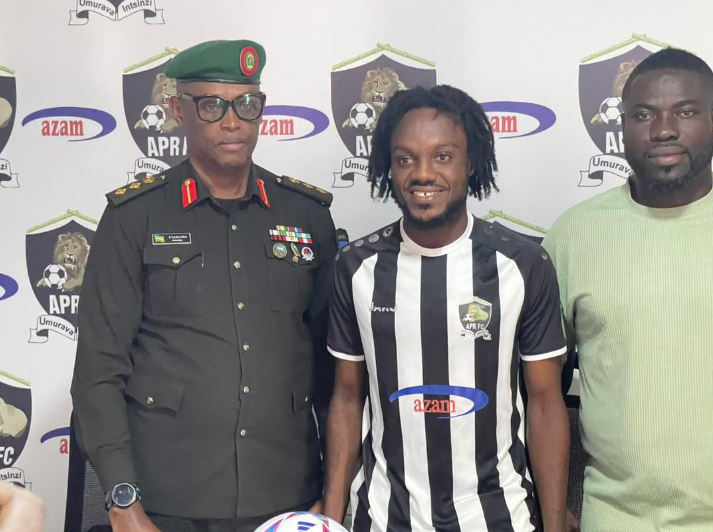 Rwandan Premier League giants APR FC sign Richmond Nii Lamptey.