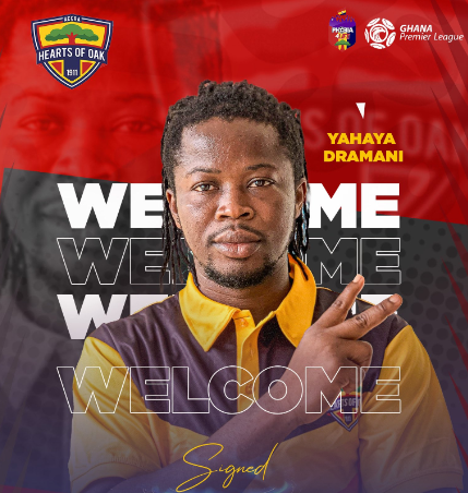 Hearts of Oak secure signing of defender Yahaya Adraman