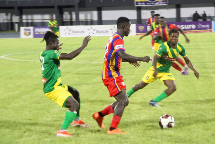 Match Report : Aduana Stars beat Hearts of Oak in Dormaa