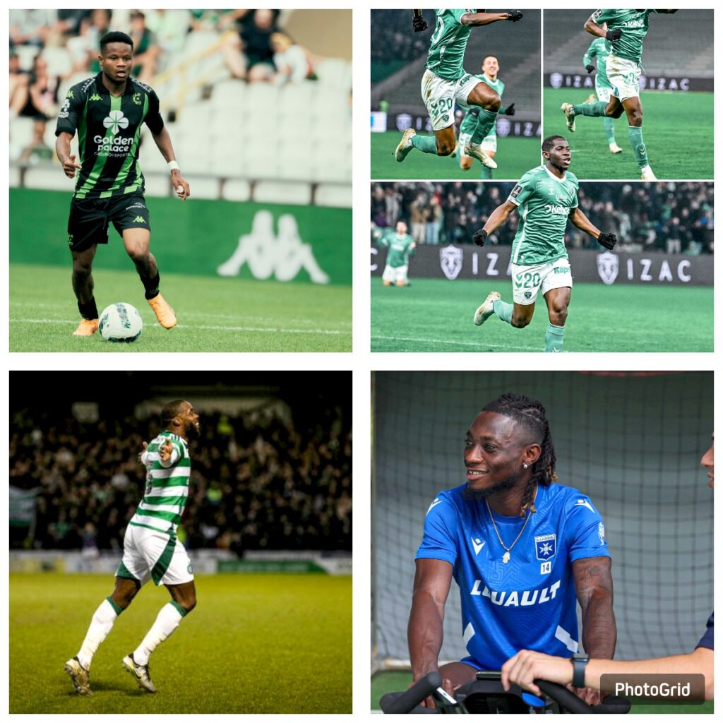 Roundup : Performance of Ghanaian players abroad