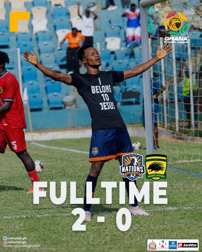Match Report : Nations FC 2-0 Kotoko
