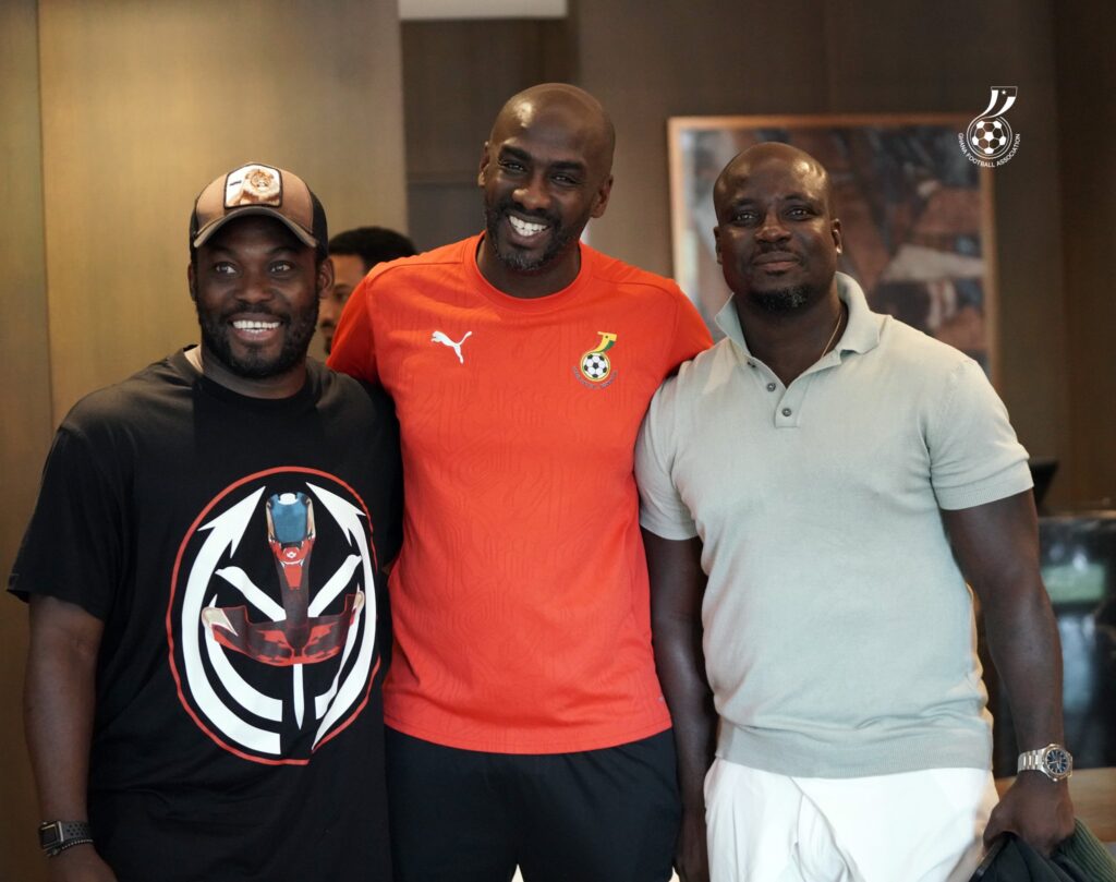 2025 Unity Cup : Michael Essien visits Black Stars in London