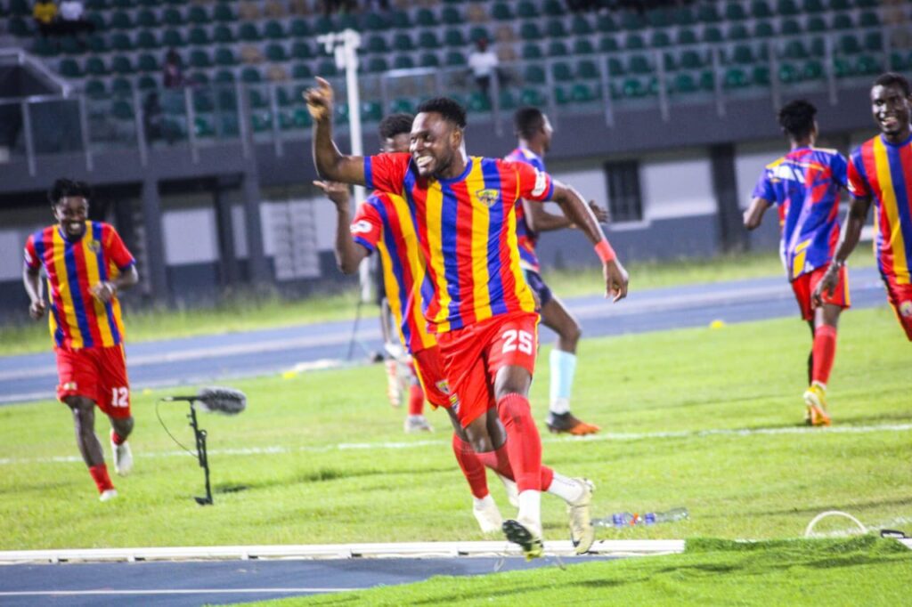 Match Report : Berekum Chelsea 0-1 Hearts of Oak