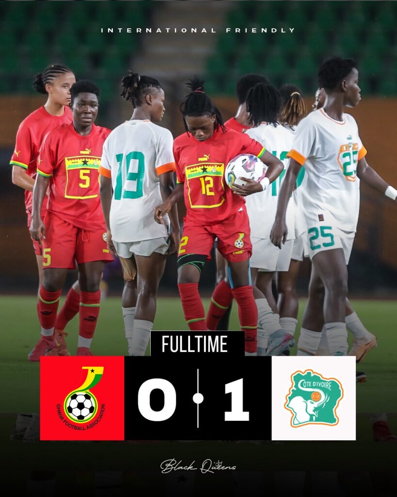 International Friendly : Black Queens 0-1 Ivory Coast