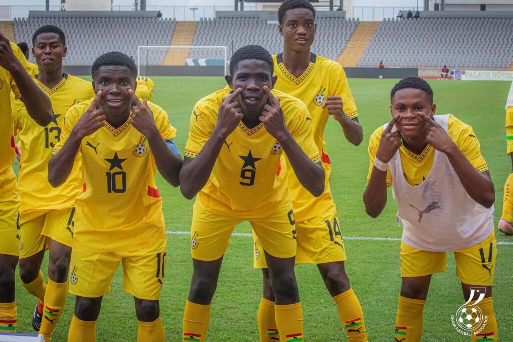 WAFU B U17 : Black Starlets tame Nigeria
