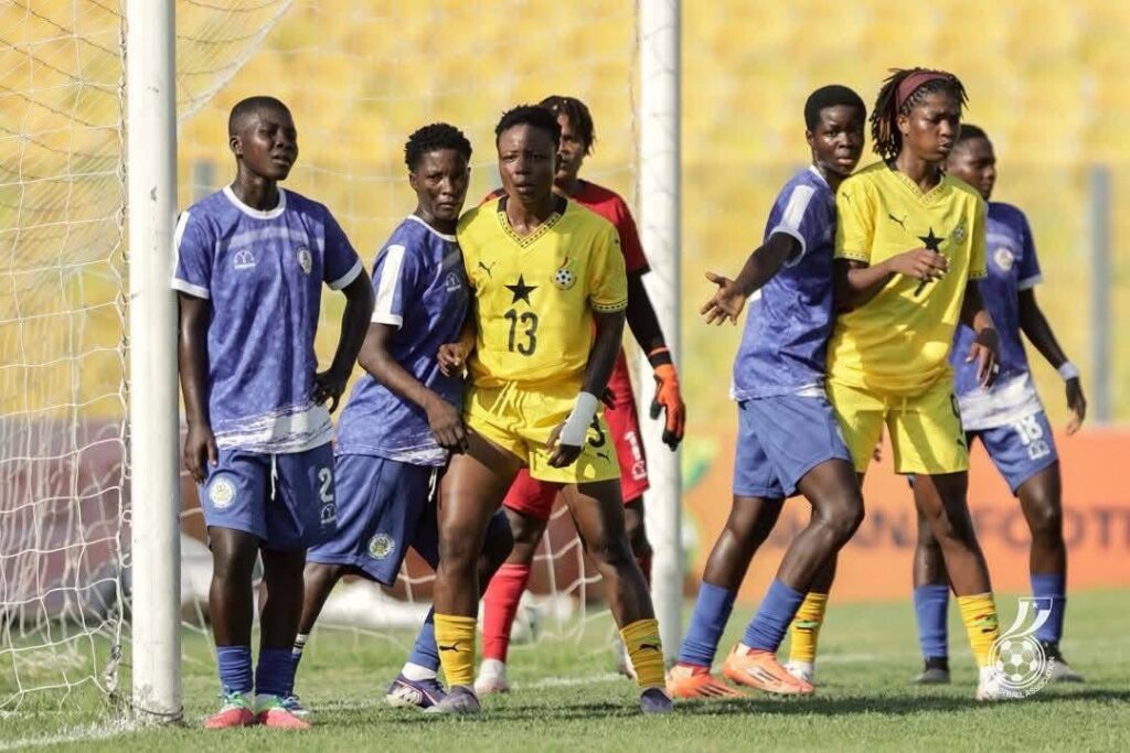 Black Queens step up WAFCON 2026 preparations with dominant win over Ampem Darkoa