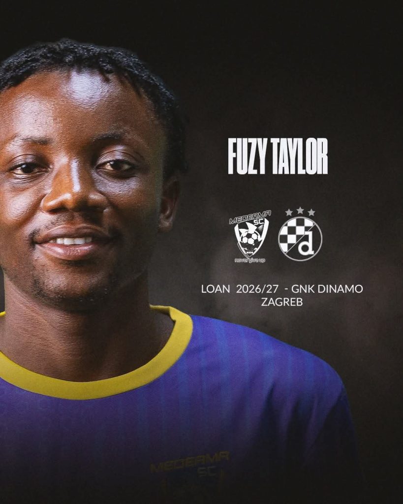 Medeama’s Fuzy Taylor joins GNK Dinamo Zagreb on loan. • Sahara Football