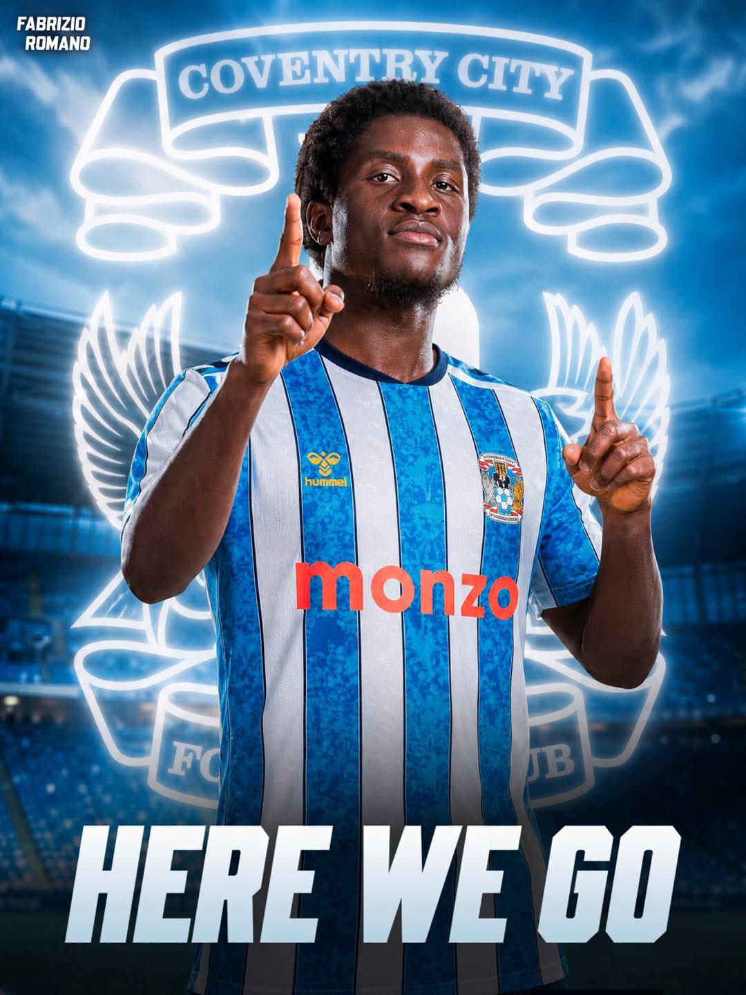 Caleb Yirenkyi set to sign for Coventry City • Sahara Football