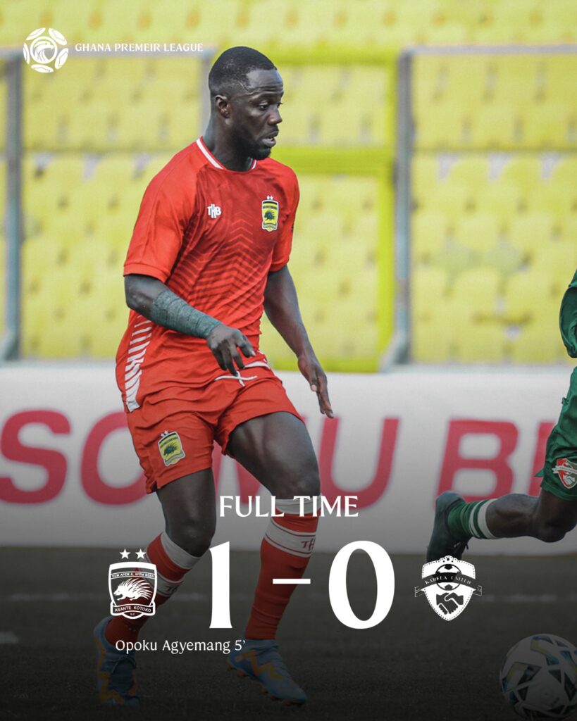 Asante Kotoko 1-0 Karela United